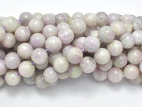 Kunzite, 10mm, Round, 15 Inch-RainbowBeads