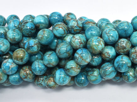 South African Turquoise 10mm Round-RainbowBeads