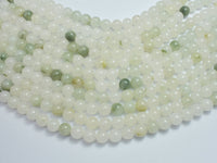 Natural Jade 8mm (8.5mm) Round-Rainbow Beads