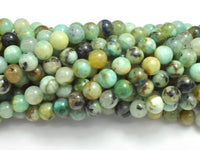 Natural Chrysocolla , 8mm Round Beads, 15 Inch-RainbowBeads