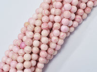 Pink Queen Conch Shell 6mm Round-RainbowBeads