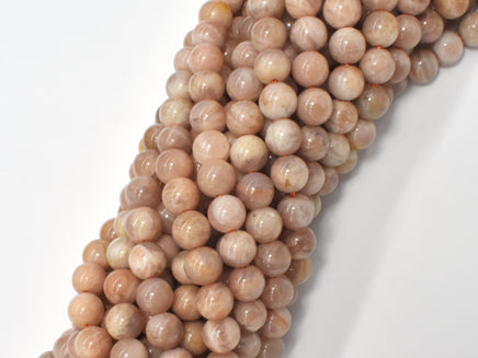 Sunstone Beads, Round, 6mm-RainbowBeads
