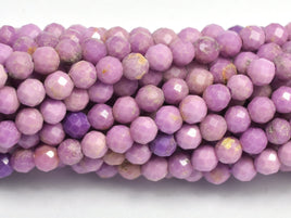 Phosphosiderite 3mm (3.2mm) Micro Faceted Round-RainbowBeads