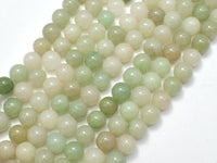 Jade Beads, 8mm Round-RainbowBeads