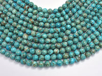 South African Turquoise 8mm Round-RainbowBeads