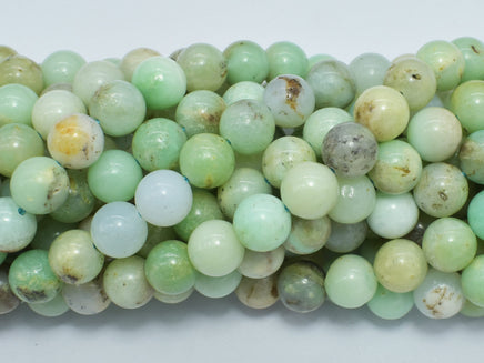 Australian Chrysoprase, 8mm, Round Beads-RainbowBeads