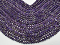 Amethyst Beads, 6mm(6.6mm) Round-RainbowBeads