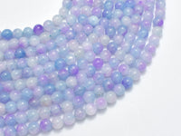 Jade - Blue & Purple 6mm Round-RainbowBeads