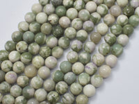 Peace Jade Beads, Round, 8mm (8.7mm)-RainbowBeads