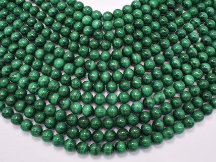 Natural Malachite, 10mm Round Beads-RainbowBeads