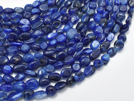 Kyanite Beads, Approx 6x7mm Nugget Beads-RainbowBeads