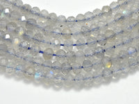 Labradorite Beads, 2.2x3.2mm Micro Faceted Rondelle-RainbowBeads