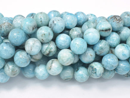 Hemimorphite Beads, 12mm Round-RainbowBeads