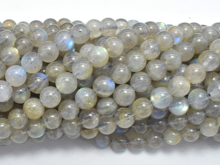 Labradorite Beads, 6mm (6.7mm) Round-RainbowBeads