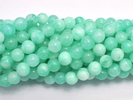 Jade-Green 8mm Round-RainbowBeads