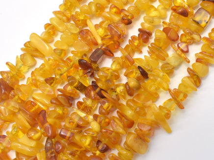 Amber Beads, Chips, Approx 7-10mm-RainbowBeads