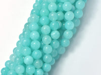 Jade Beads-Amazonite, 8mm-RainbowBeads