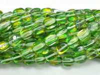 Mystic Aura Quartz - Green, Yellow, 6x9mm, Nugget, 14.5 Inch-RainbowBeads