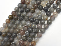 Super Seven Lepidocrocite 8mm-Rainbow Beads