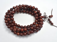 Rosewood Beads, 8mm Round Beads-RainbowBeads