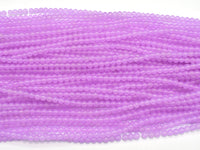 Malaysia Jade - Lavender, 4mm (4.5mm), Round-RainbowBeads