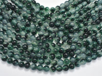 Jade - Green, 8mm, Round-RainbowBeads