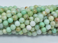 Australian Chrysoprase, 6mm (6.6mm), Round-RainbowBeads
