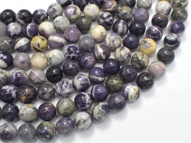 Sugilite Beads, 10mm Round Beads, 15 Inch-RainbowBeads