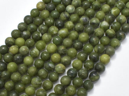 Jade Beads, 6mm (6.6mm) Round-RainbowBeads