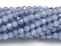 Tanzanite 2.5mm Micro Faceted Round-RainbowBeads