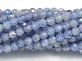 Tanzanite 2.5mm Micro Faceted Round-RainbowBeads