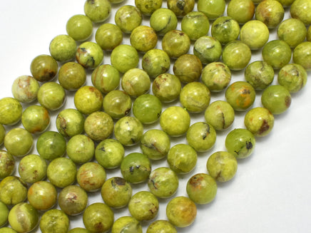 Green Opal 8mm Round Beads, 15.5 Inch-RainbowBeads