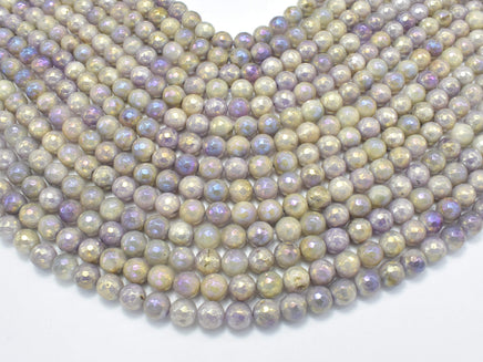 Mystic Coated Lavender Amethyst, 8mm Faceted-RainbowBeads