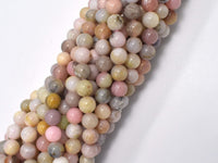Pink Opal Beads, 6mm (6.4mm)-RainbowBeads