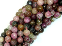 Tourmaline Beads, 8mm Round Beads-RainbowBeads