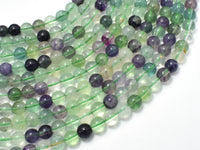 Fluorite Beads, Rainbow Fluorite, 6mm Round-RainbowBeads