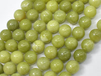 Jade Beads, 10mm Round Beads-RainbowBeads