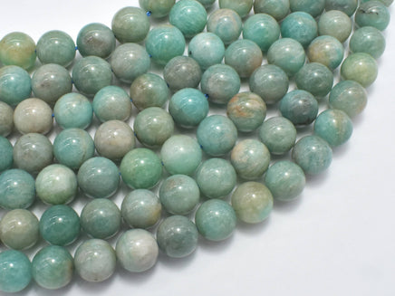 Russian Amazonite Beads, 10mm Round-RainbowBeads