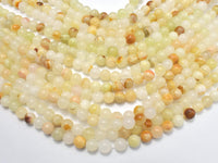 Afghan Jade Beads, 6mm Round Beads, 14 Inch-RainbowBeads