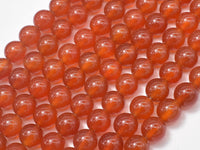 Carnelian Beads, Round, 8mm-RainbowBeads
