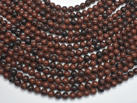 Mahogany Obsidian Beads, Round, 8mm-RainbowBeads