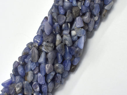 Tanzanite, 6x8mm, Nugget Beads, 15.5 Inch-RainbowBeads