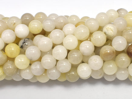 Jade Beads, 8mm, Round Beads, 15 Inch-RainbowBeads