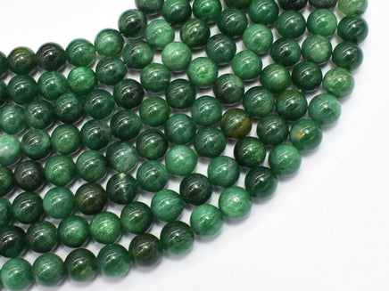 Green Mica Muscovite in Fuchsite 8mm-Rainbow Beads