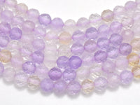 Ametrine Beads, 3mm (3.3mm) Micro Faceted Round-RainbowBeads
