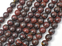 Tiger Iron Beads, Round, 8mm-RainbowBeads