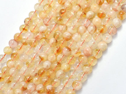 Citrine 6mm Round-RainbowBeads