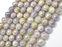 Mystic Coated Lavender Amethyst, 8mm Faceted-RainbowBeads