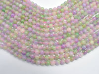 Jade - Light Green & Lavender 6mm Round-RainbowBeads