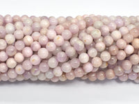 Kunzite Beads, 5mm (5.3mm) Round-RainbowBeads